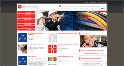 Desktop Screenshot of electrocord.hu